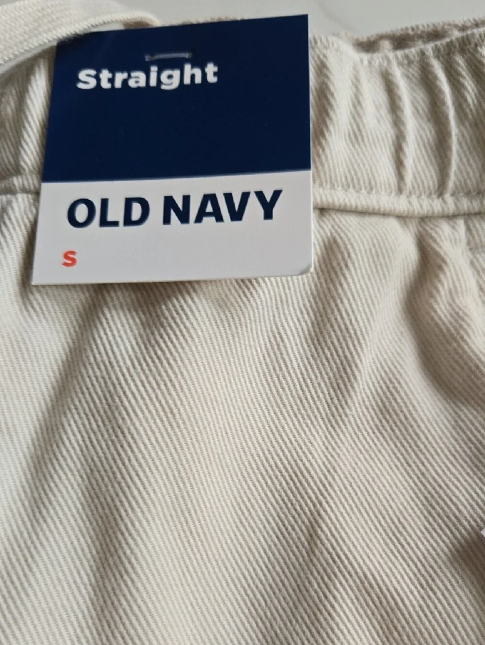 Old Navy Boys Cream Chino Pants
